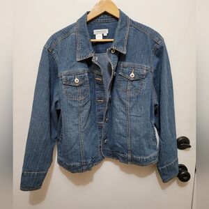 Coldwater Creek Women's Denim Jean Jacket